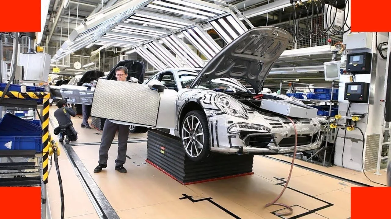 Porsche Montagelinie 2022