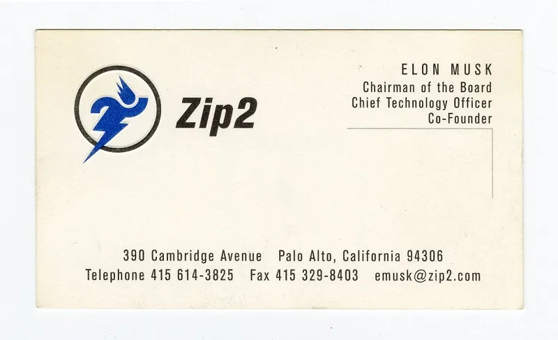 ZIP2-Visitenkarte 1996