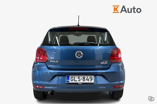 Volkswagen Polo Comfortline 1,2 TSI 66 kW (90 hv) * Pysäköintitutkat / Vakkari / Kahdet renkaat / * Image 3