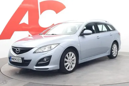 Mazda 6 Sport Wagon 2,0 Touring 5AT - / Aut.ilmastointi / Vakionopeudensäädin / Täysmerkkikirja / Lohko- ja sisäpistoke